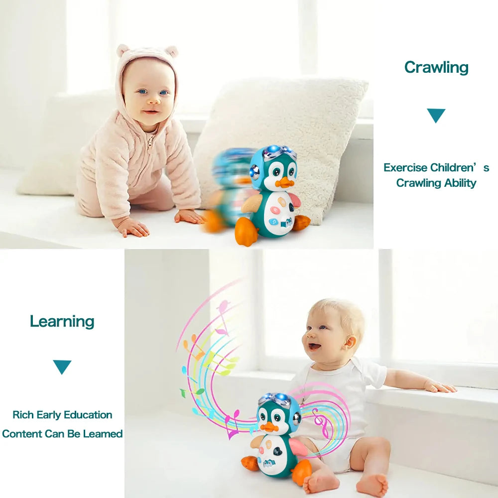 Kids Electronic Pet Toys Musical Penguin Dancing Duck & Octopus