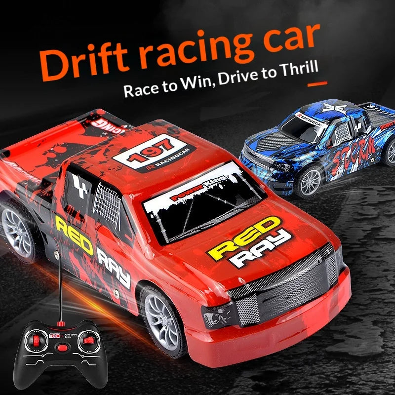 Children'S Remote Control Car, Electric Toy Car, Four-Way Wireless 1:18 Simulation Model, Racing Car, Gift Stall, Street Vendor