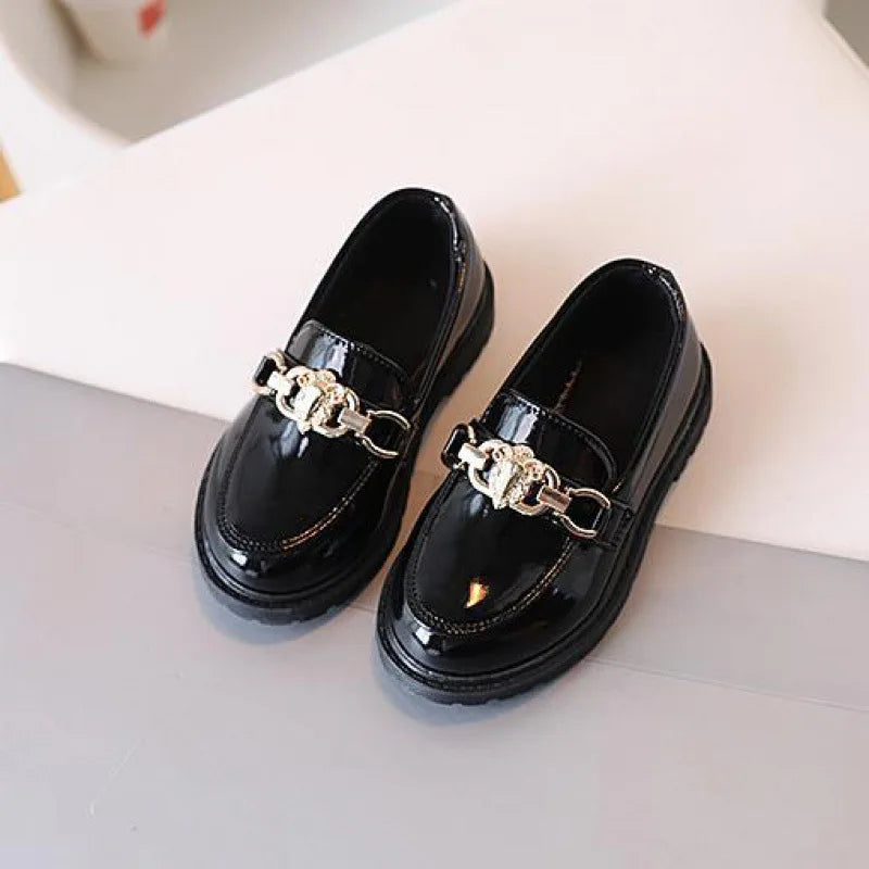 Children's Shoes Girls Autumn Princess Fashion Leather Shoes  British Style