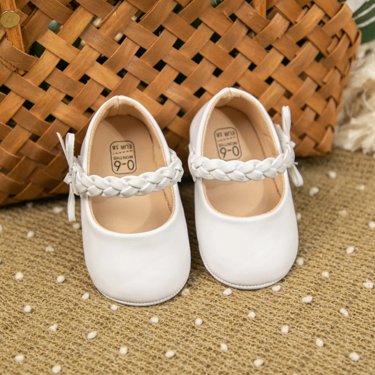 Baby's First Pair of Toddler Shoes Baby Girls Shoes Rubber material Breathable Non-slip Girls