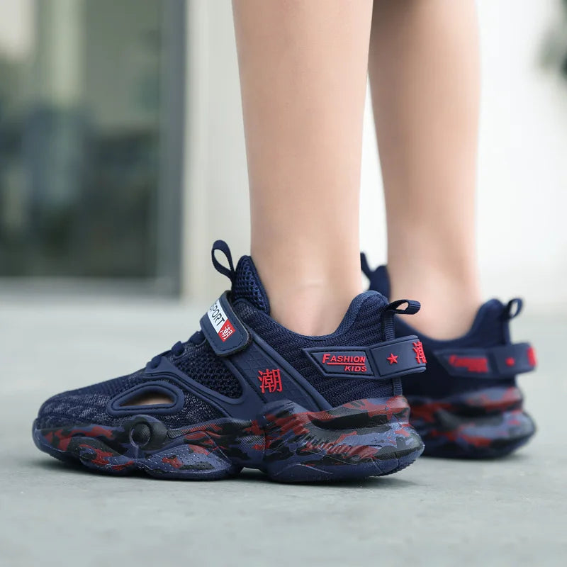 Boys' Summer Sports Shoes Fashion Hollow Casual Shoes Children's Running Shoes