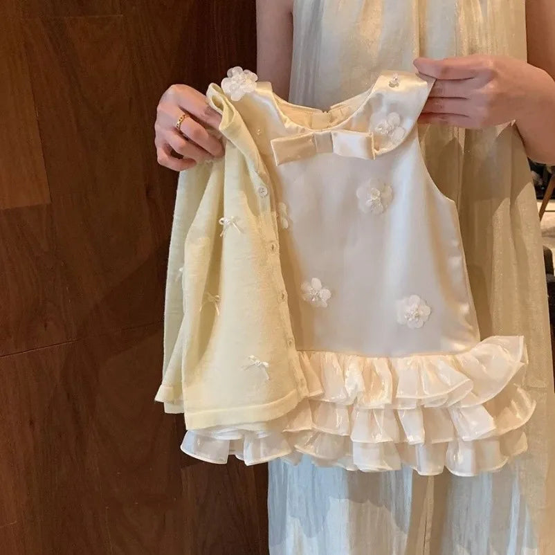 Summer Clothes Kids Girl Children Dresses Girls Elegant Eid Dresses Kids Clothes 2025  Clothing Princess Dress Young Dresses