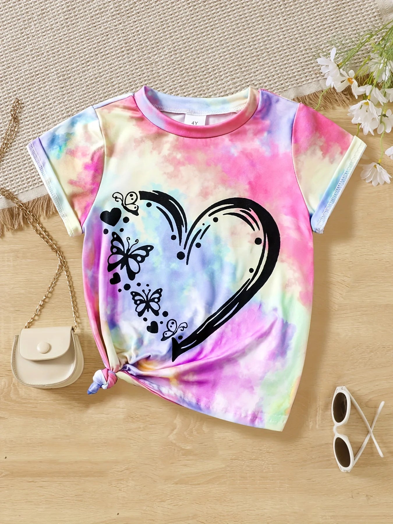 Paula T-shirt Heart Butterfly Printed Sleeve TShirt Kids Fashion - GuGuTon baby store - Baby Fashion - Toddlers Outfits - Babies Outfits - Toddler Clothes - Kids Clothing - Newborn Clothes - Newborn Wear - Kids Wear - Trending Clothes - Trending Outfits - Fall Fashion - Winter Fashion - Girls Clothes - Boys Clothes - Babies Wear - Kids Accessories - KidsWear - Summer Clothes - Summer Fashion - Summer Trend - Falls Sweaters - Tops - Bottom - Jeans - Blouse - Dresses - Newborn Dresses - Toys