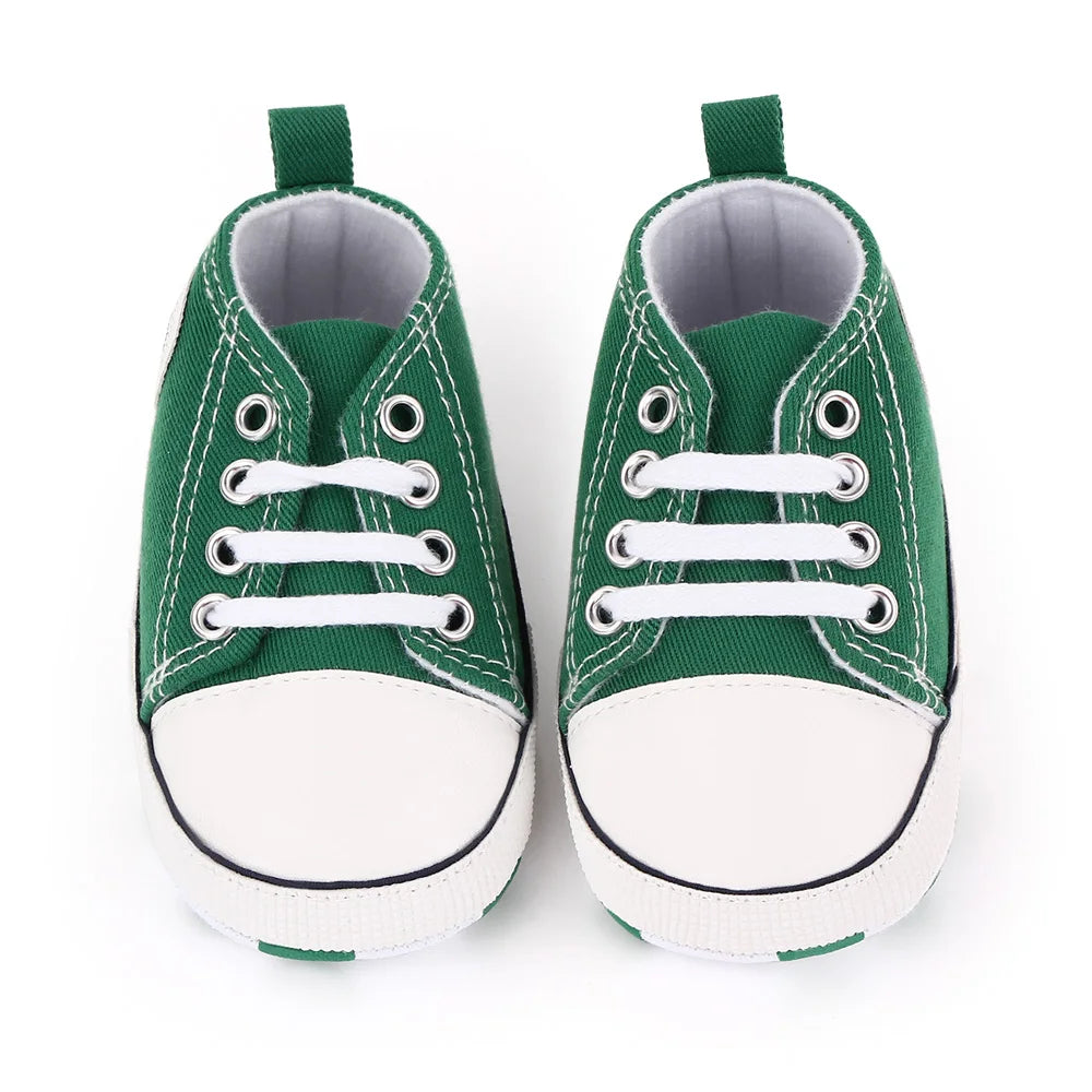 Spring New Baby Shoes Boy and Girl Classic Canvas Casual Sneakers