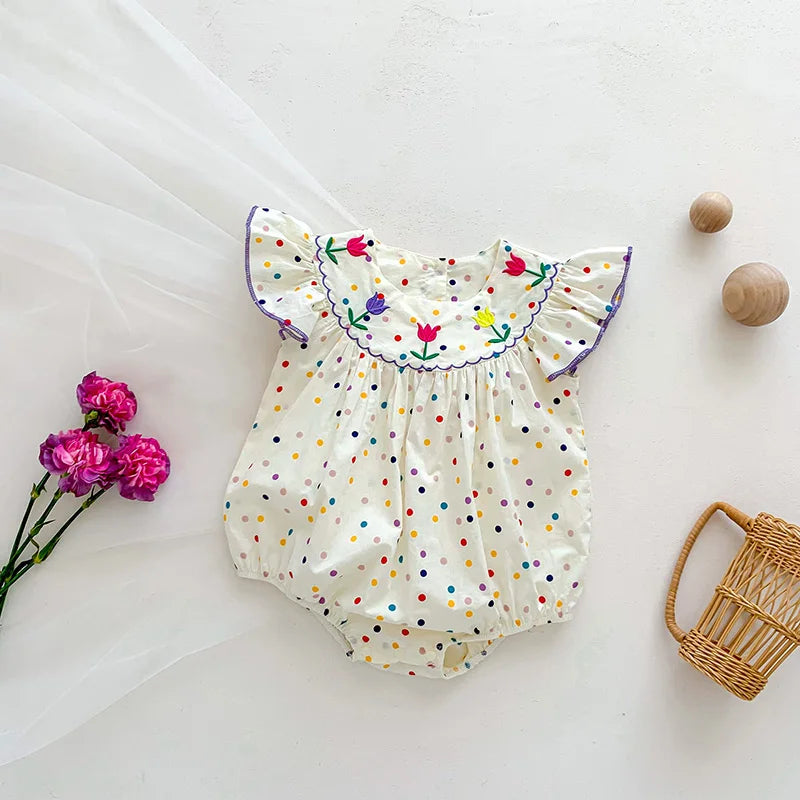 Jenna Summer Baby Colour Dots Flower very comfort - GuGuTon baby store - Baby Fashion - Toddlers Outfits - Babies Outfits - Toddler Clothes - Kids Clothing - Newborn Clothes - Newborn Wear - Kids Wear - Trending Clothes - Trending Outfits - Fall Fashion - Winter Fashion - Girls Clothes - Boys Clothes - Babies Wear - Kids Accessories - KidsWear - Summer Clothes - Summer Fashion - Summer Trend - Falls Sweaters - Tops - Bottom - Jeans - Blouse - Dresses - Newborn Dresses - Toys