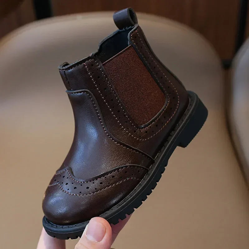 Versatile Baby Girl Boot Must-have Outdoor Lounging for Spring Autumn Clssic Princess Chelsea Short Boots Shoes