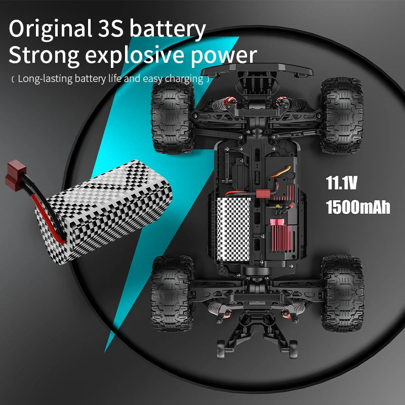 KF10 1:10 4WD RC Car 70KM/H OR 50KM/H Off Road Car 2.4G High Speed Racing Brushless Motor Remote Control Car Drift Monster Truck