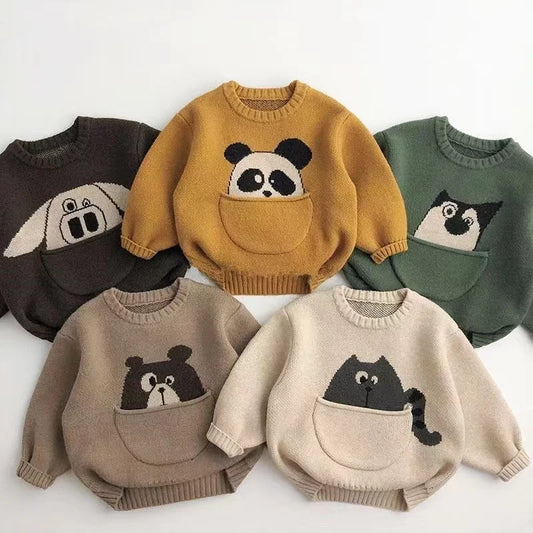 Marlon Knitwear Korean Style Sweater