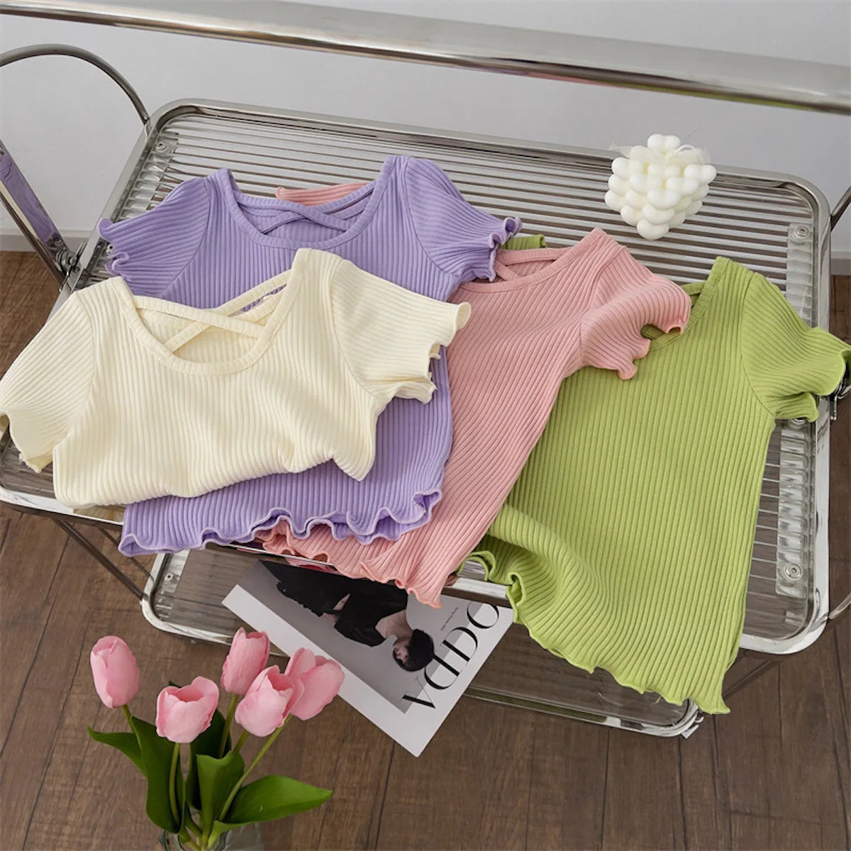 Emma Back Sleeve T-Shirt Summer Style Children's Solid Color - GuGuTon baby store - Baby Fashion - Toddlers Outfits - Babies Outfits - Toddler Clothes - Kids Clothing - Newborn Clothes - Newborn Wear - Kids Wear - Trending Clothes - Trending Outfits - Fall Fashion - Winter Fashion - Girls Clothes - Boys Clothes - Babies Wear - Kids Accessories - KidsWear - Summer Clothes - Summer Fashion - Summer Trend - Falls Sweaters - Tops - Bottom - Jeans - Blouse - Dresses - Newborn Dresses - Toys