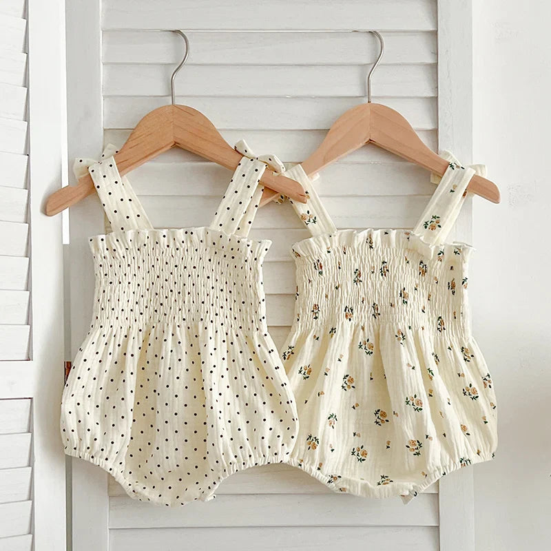 Bow Strap Romper