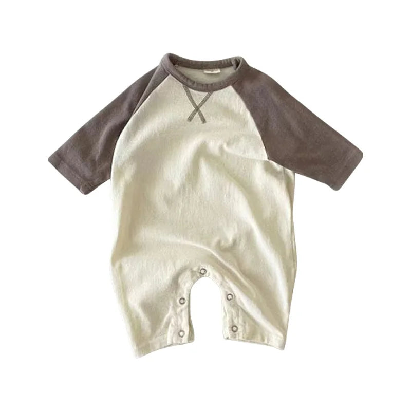 Color Block Casual Jumpsuit