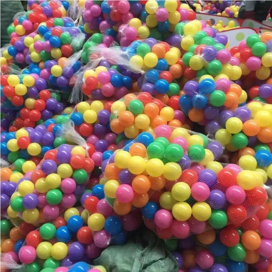 100PCS Outdoor Sport Ball Colorful Soft Water Swim Pool Ocean Wave Ball