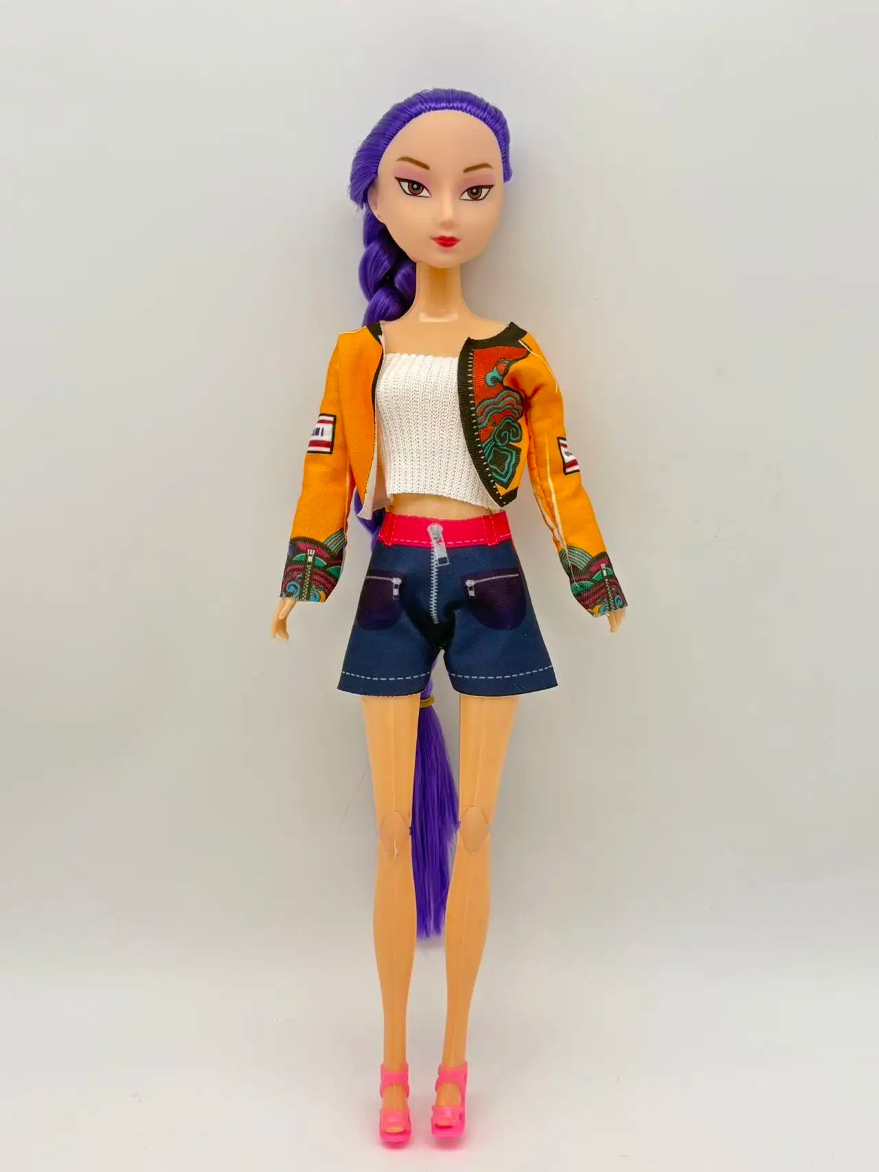 2026 New Model Girls' Gift Toy Princess Figurine Doll with Long Hair