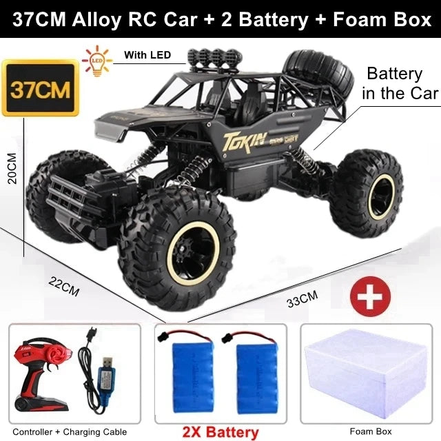 1:16 / 1:12 All Terrain RC Car 30KM/H High Speed 4WD Electric Remote Control Car Buggy 4X4