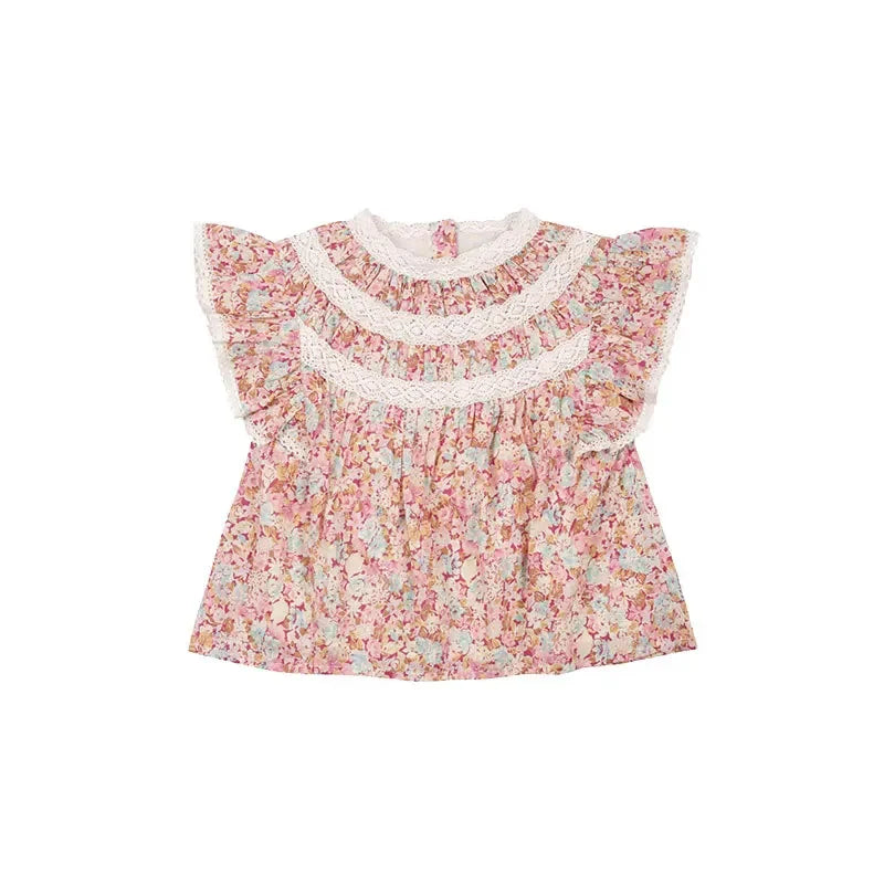 Elizabeth New Girls Suspender T-shirt Children's Lace - GuGuTon baby store - Baby Fashion - Toddlers Outfits - Babies Outfits - Toddler Clothes - Kids Clothing - Newborn Clothes - Newborn Wear - Kids Wear - Trending Clothes - Trending Outfits - Fall Fashion - Winter Fashion - Girls Clothes - Boys Clothes - Babies Wear - Kids Accessories - KidsWear - Summer Clothes - Summer Fashion - Summer Trend - Falls Sweaters - Tops - Bottom - Jeans - Blouse - Dresses - Newborn Dresses - Toys