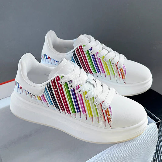 Darius Men Thick Soled Casual Sneakers for Daily Wear