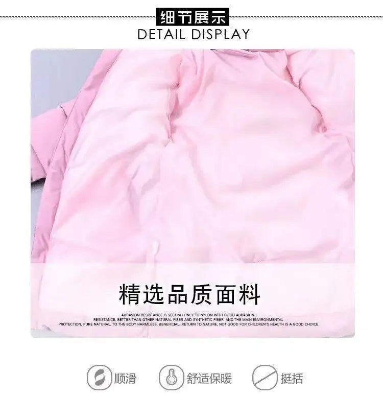 Selena Stylish Winter Hooded Jacket for Girls