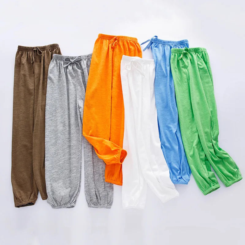 Rayan Boys Bamboo Cotton Trousers for Kids Air-conditioned