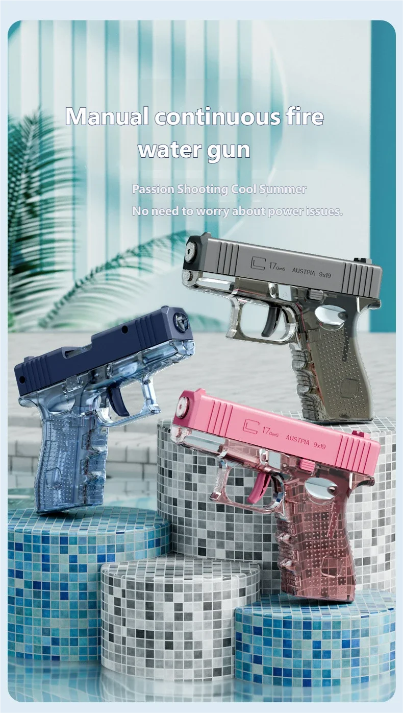 Water Guns Toy Summer Pool Party Beach Play Spray Water Shooting Games Outdoor Toys