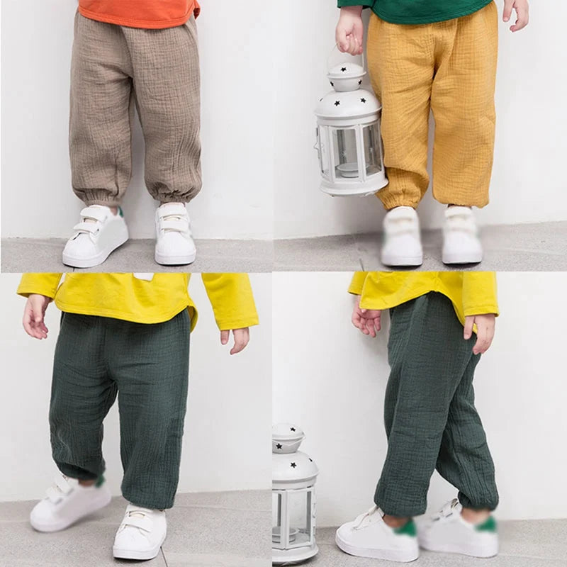 Luca Pants Boys Bubble Lantern Harem Pants Children's