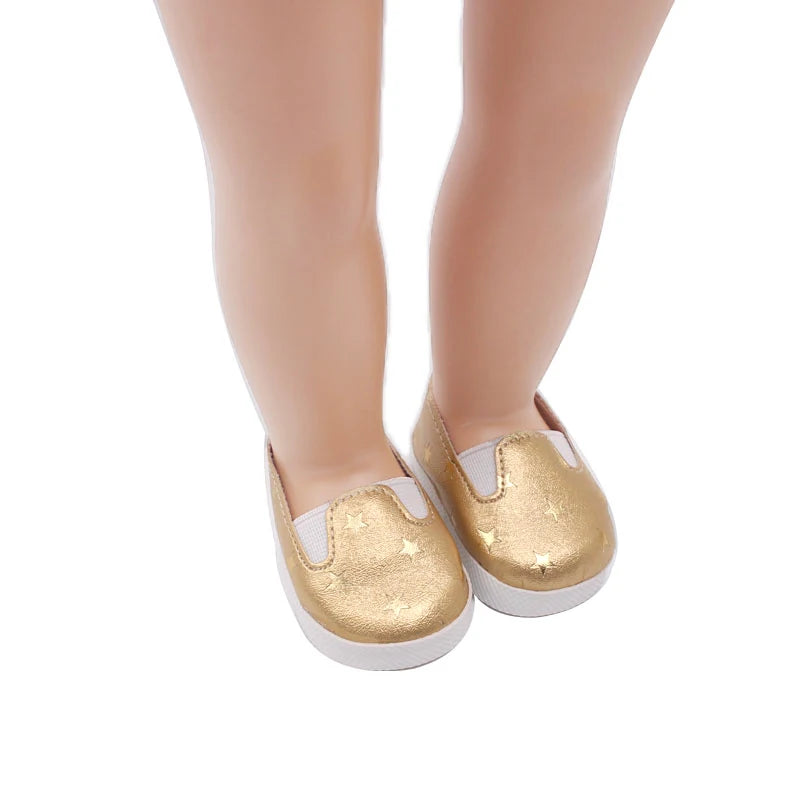 Various Casual Sports Shoes American 18 Inch Girl Doll Princess Shoe