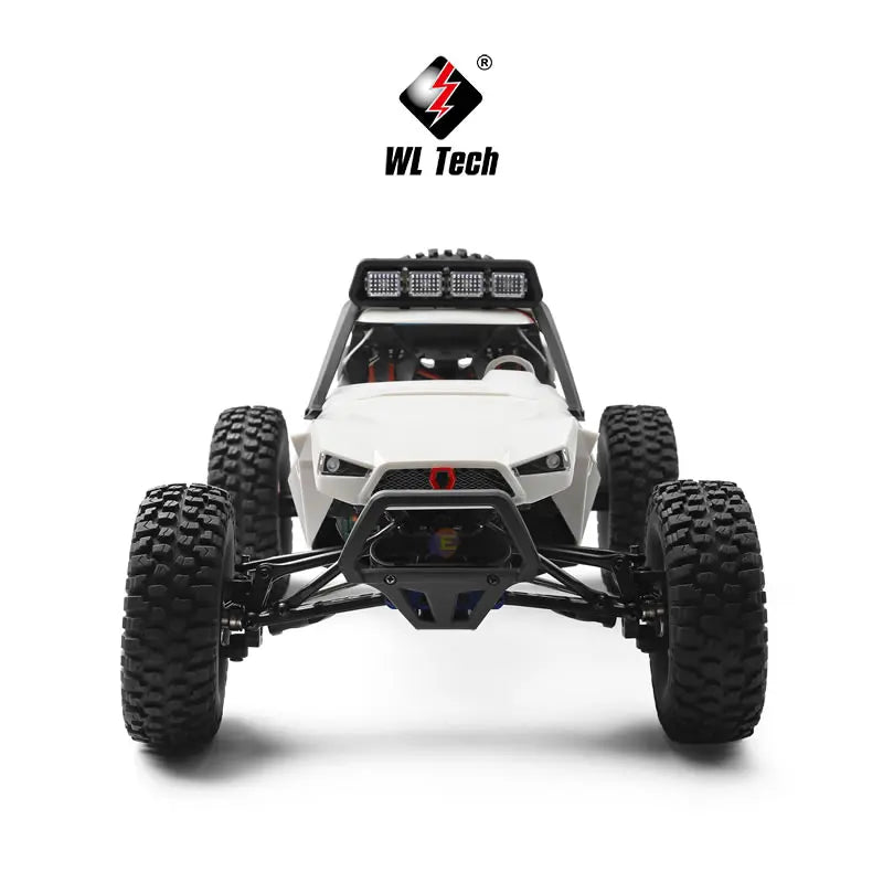 New WL 12429 WLtoys 1:12 4WD RC Racing Car High Speed Off-Road LED Remote Control Alloy Crawler Truck Light Buggy Toy Kids Gift