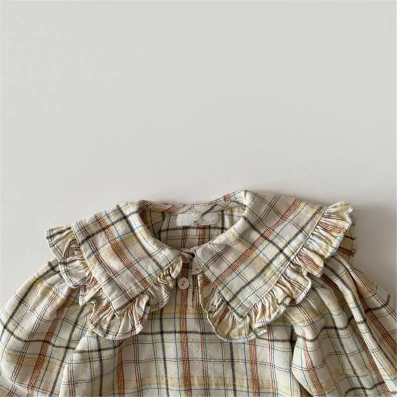 Katty Large Lapel Long Sleeve Cute Sweet Tops