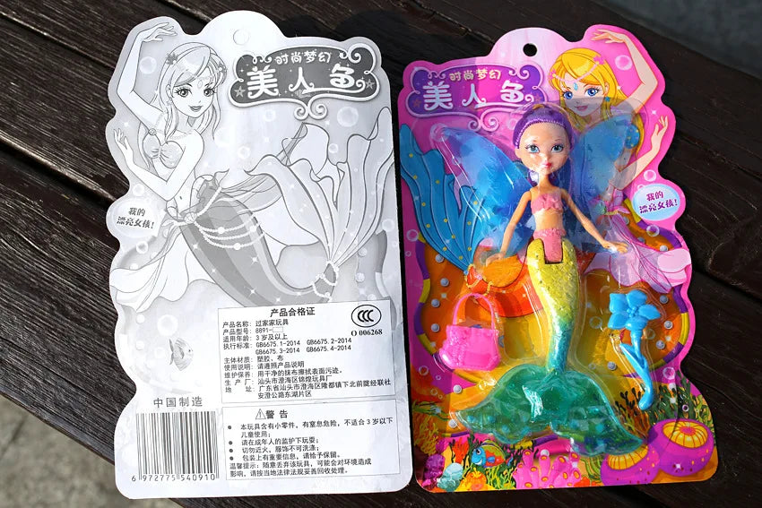 Mini New Children's Toys Girls Beautiful Mermaid Princess Doll Girls Birthday Gift Girls Play House Toys Cute Mermaid Dolls