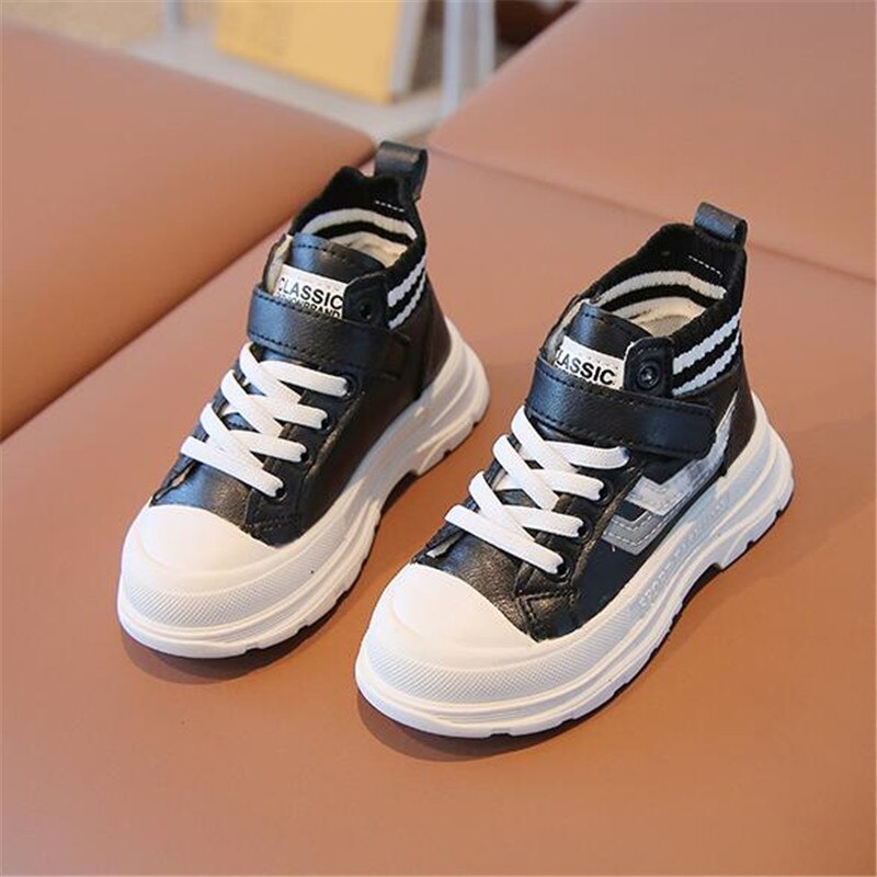 Boots Fashion Kids Casual Sneakers White Girls Boys Shoes - GuGuTon