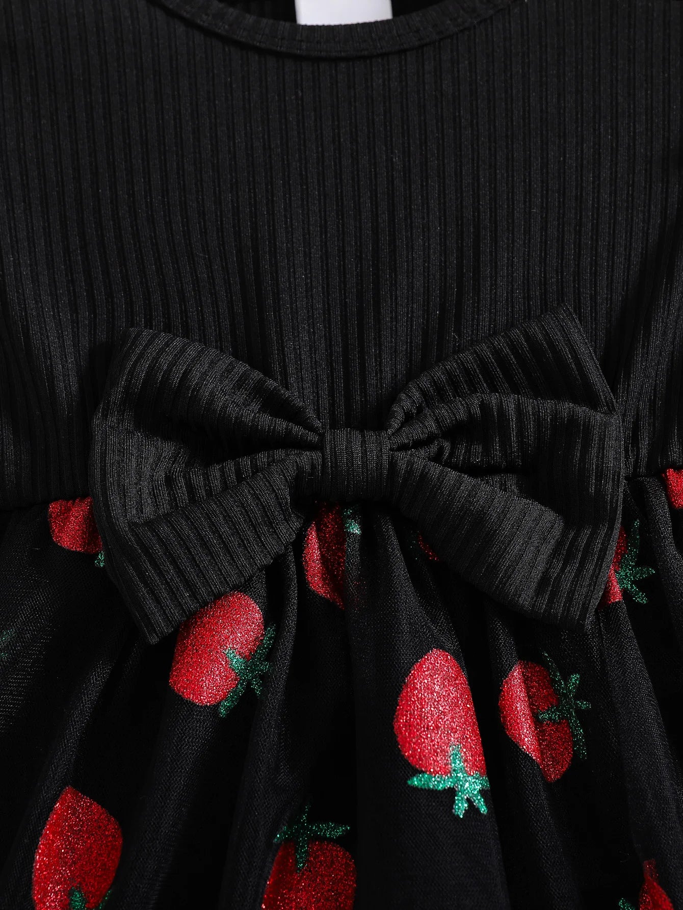 Zaila Baby Girl Autumn Skirt with Strawberry Print