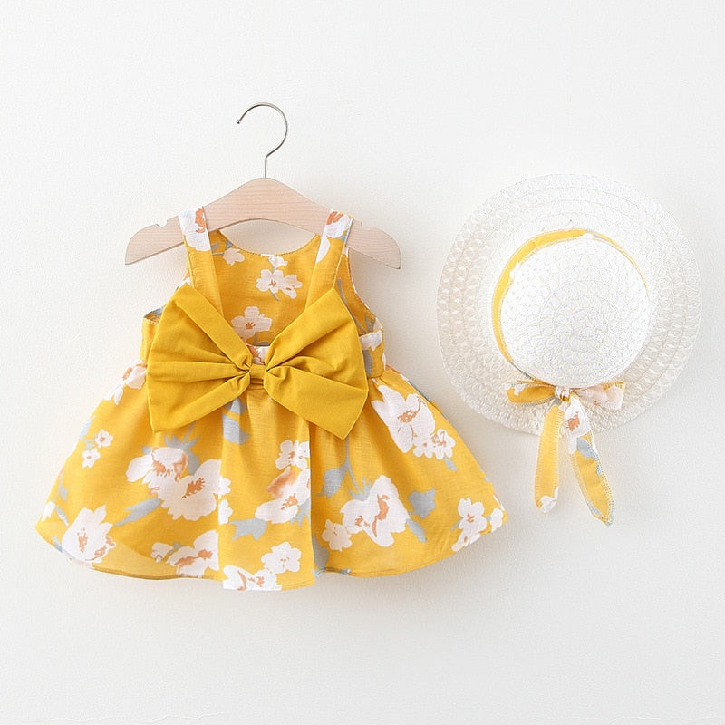Jade Girls Embroidery Dresses Summer Princess Sleeve - GuGuTon