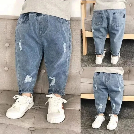 Álvaro Ripped Jeans Kids Trousers Toddler Fall Clothes