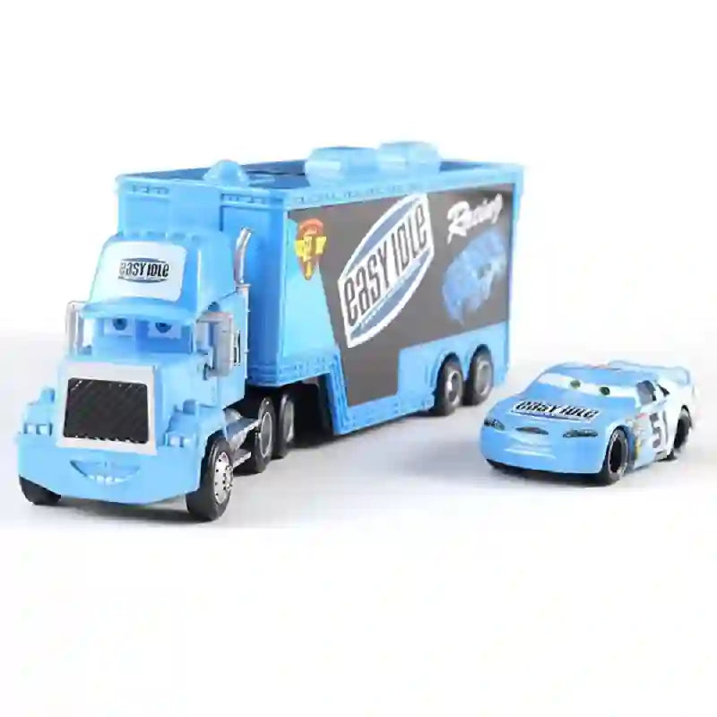 Cars 2 Mack Truck Pixar racing car Lightning McQueen Jackson Storm mini Car