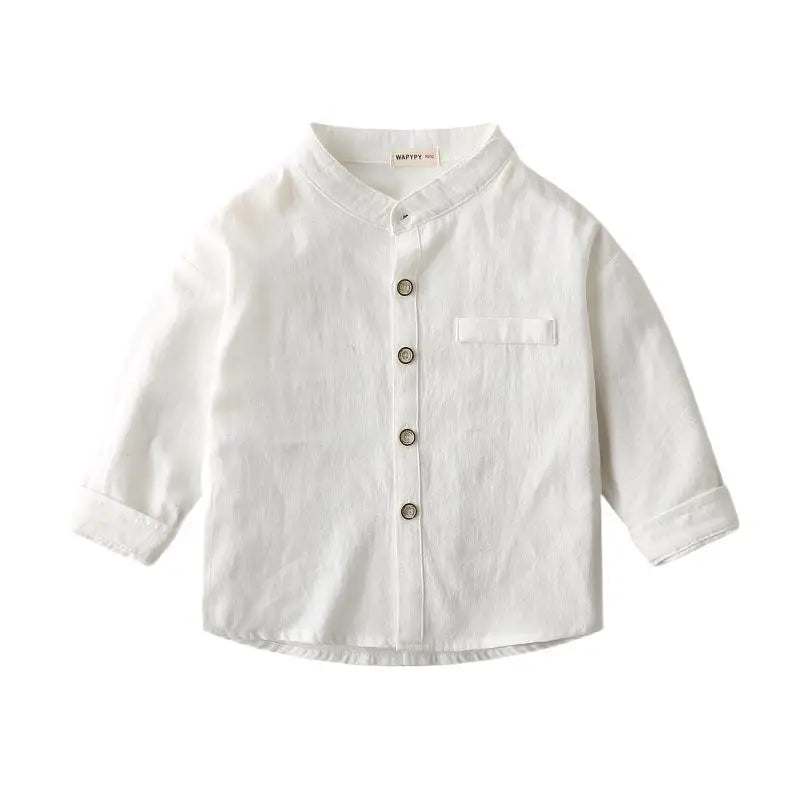 Rafael Cotton Soft Casual Long Sleeve Shirt - GuGuTon baby store - Baby Fashion - Toddlers Outfits - Babies Outfits - Toddler Clothes - Kids Clothing - Newborn Clothes - Newborn Wear - Kids Wear - Trending Clothes - Trending Outfits - Fall Fashion - Winter Fashion - Girls Clothes - Boys Clothes - Babies Wear - Kids Accessories - KidsWear - Summer Clothes - Summer Fashion - Summer Trend - Falls Sweaters - Tops - Bottom - Jeans - Blouse - Dresses - Newborn Dresses - Toys