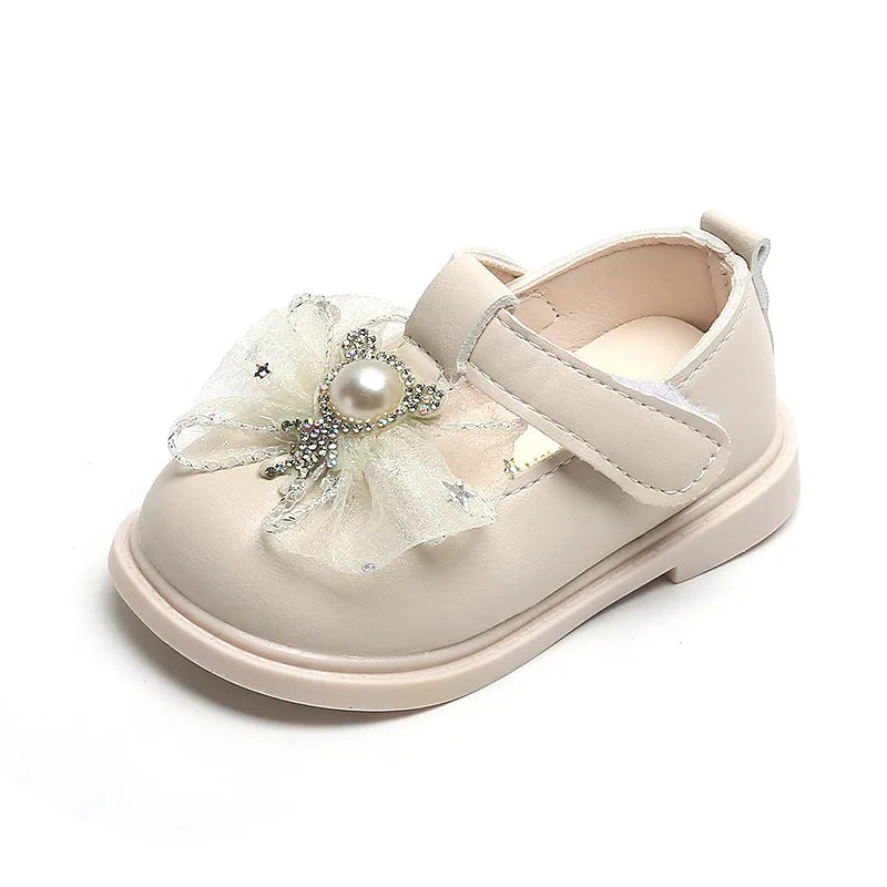 Baby Girls Shoes PU Toddler Princess Dress Shoes