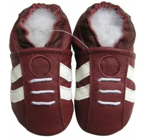 003Carozoo Newborn Baby Shoes Infant Shoes Slippers Soft Leather Baby Boys First-Walkers Girl Shoes