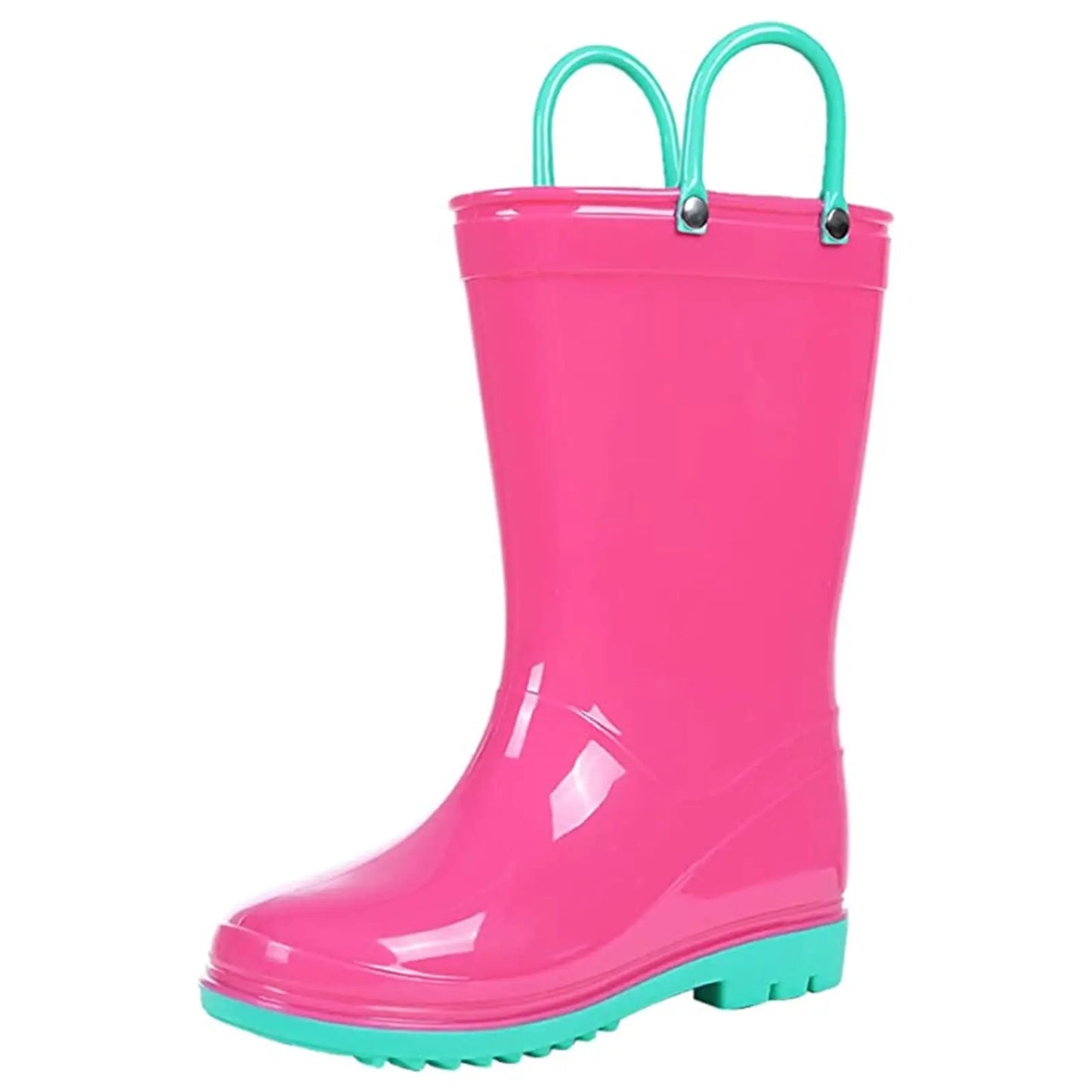 Jaden Evshine  Kids Rain Boots - Fun Dinosaur Unicorn Design