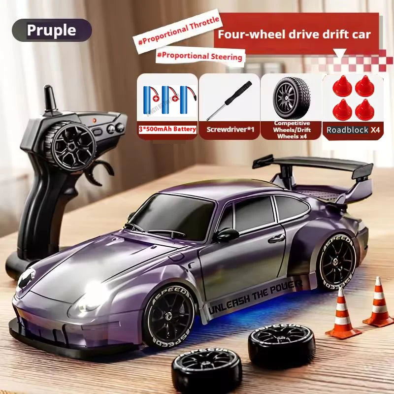 Rc Drift Car 1/24 4WD Remote Control Cars Electric Vehicle Model High Speed Racing Drive for Children Boys Kids Toy gifts