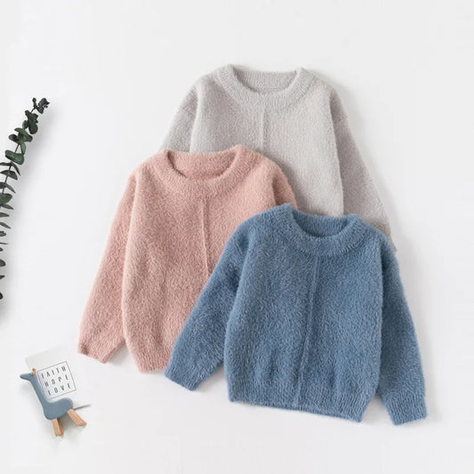 Smerling Cotton Pullover Baby Sweater