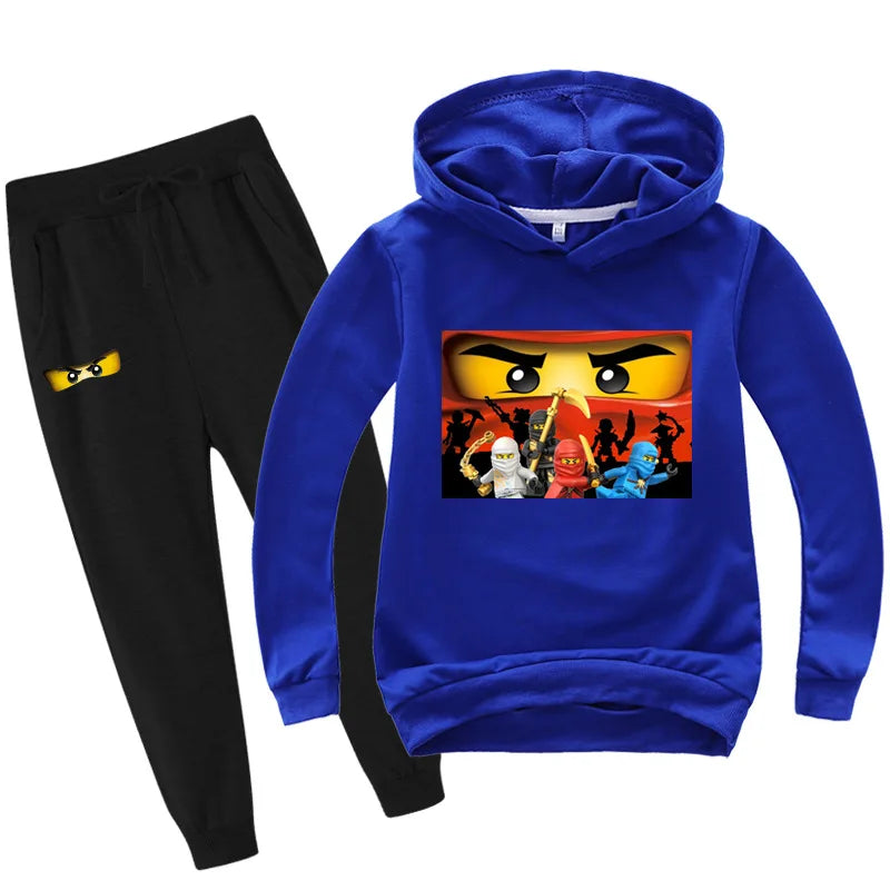 Spring Autumn Children Clothing Hoodies Pants