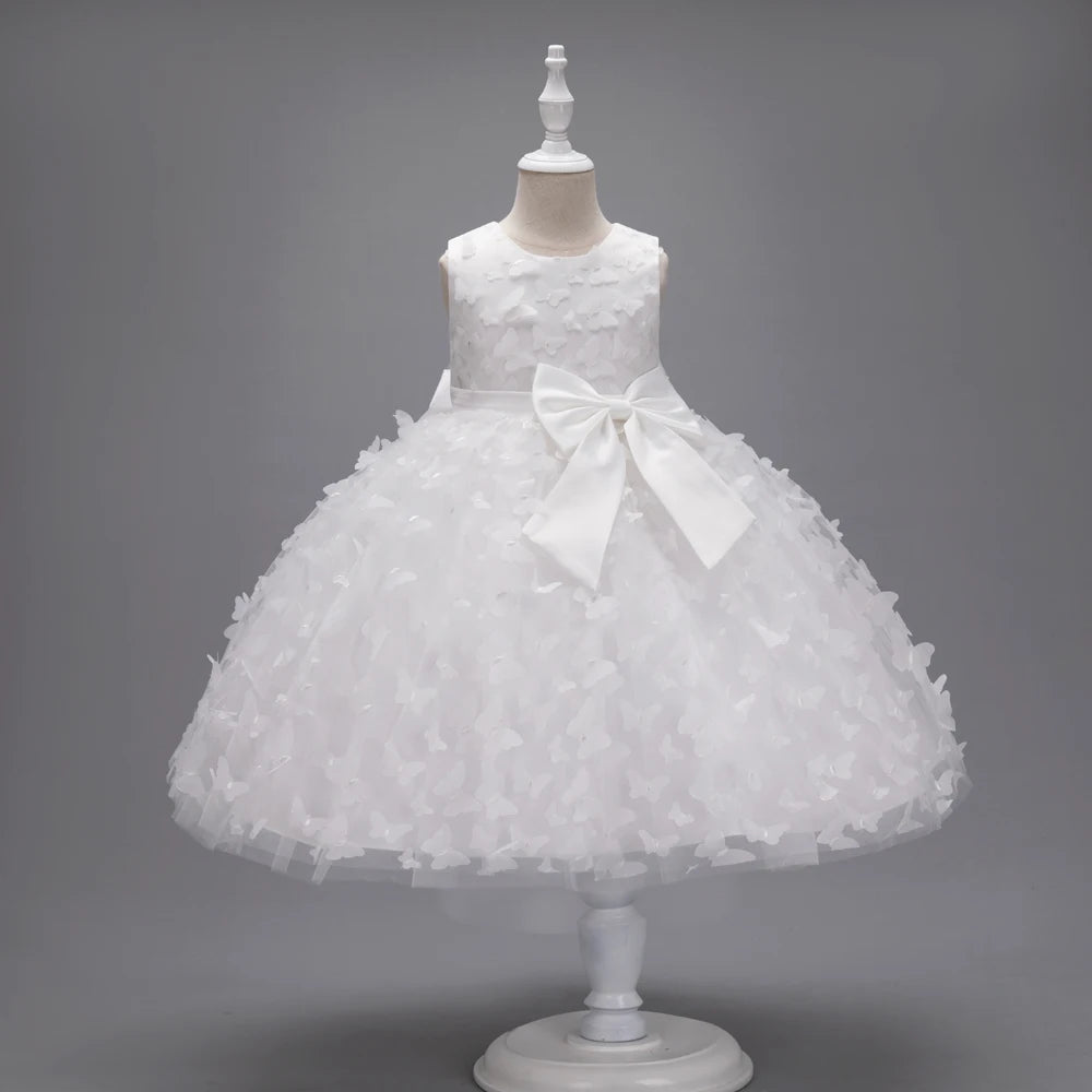 Factory Stock Dress For Children Girls Birthday Ceremony Gown  Party Dresses