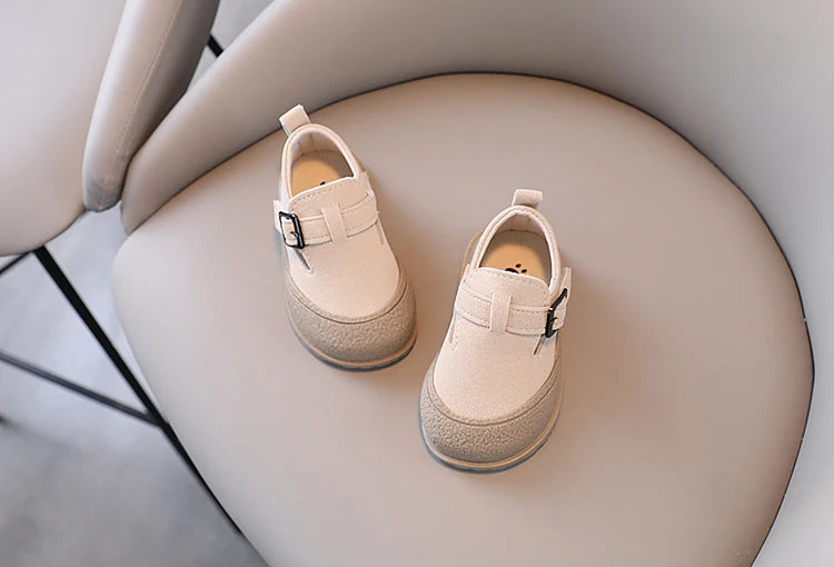 Boys' Boken Shoes Soft Soled Children's Shoes 2025 New Arrivals  0-1 years old Children's Sports Shoes Fashion Retro Bean Shoes