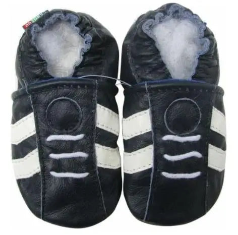 003Carozoo Newborn Baby Shoes Infant Shoes Slippers Soft Leather Baby Boys First-Walkers Girl Shoes