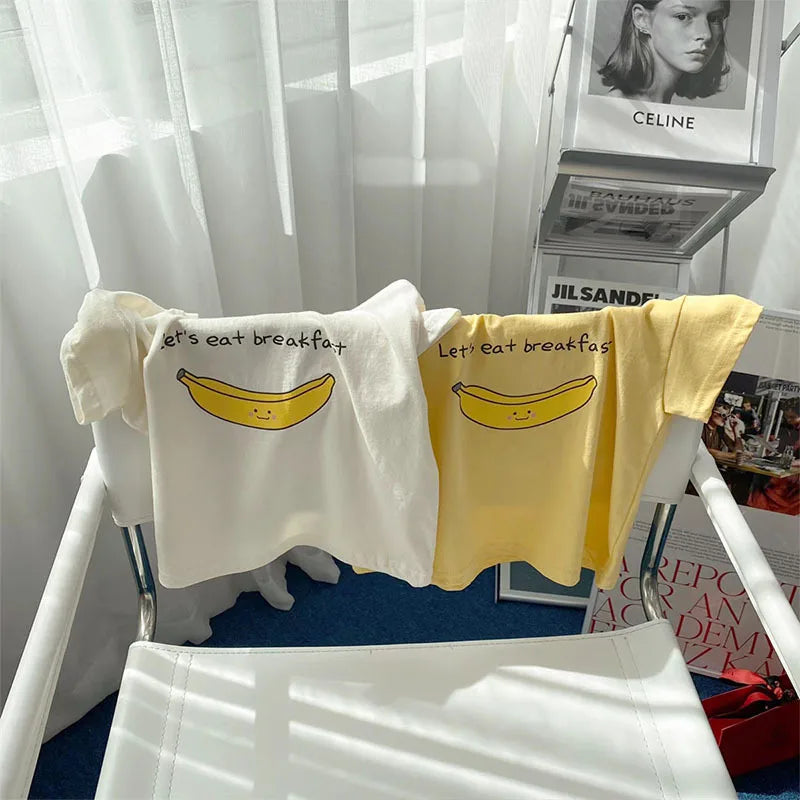 Robbin Toddler Cute Banana Tees - GuGuTon baby store - Baby Fashion - Toddlers Outfits - Babies Outfits - Toddler Clothes - Kids Clothing - Newborn Clothes - Newborn Wear - Kids Wear - Trending Clothes - Trending Outfits - Fall Fashion - Winter Fashion - Girls Clothes - Boys Clothes - Babies Wear - Kids Accessories - KidsWear - Summer Clothes - Summer Fashion - Summer Trend - Falls Sweaters - Tops - Bottom - Jeans - Blouse - Dresses - Newborn Dresses - Toys