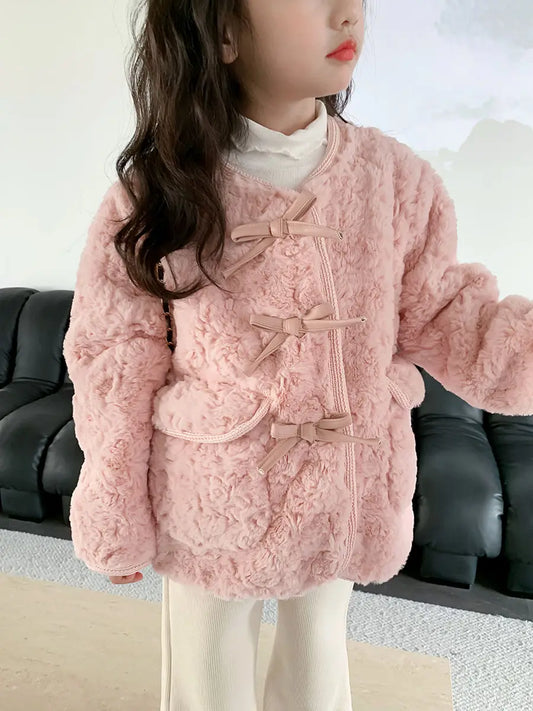 Fatima Girls Jacket Winter Fashion Cute Fleece