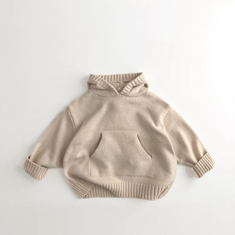 Cesar Pocket Fine Knit Children Boys Sweaters