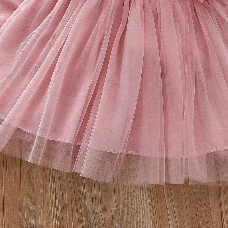 Girls Clothing Dress Autumn New Girls Dess Long Sleeve Dress