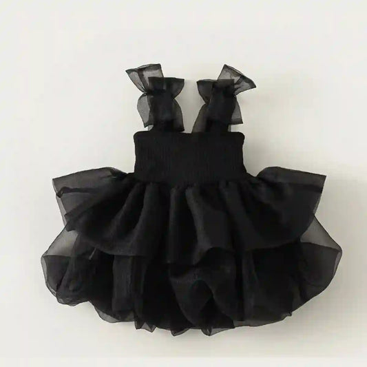 Jovie Baby Girls Black Dress for Formal Occasions