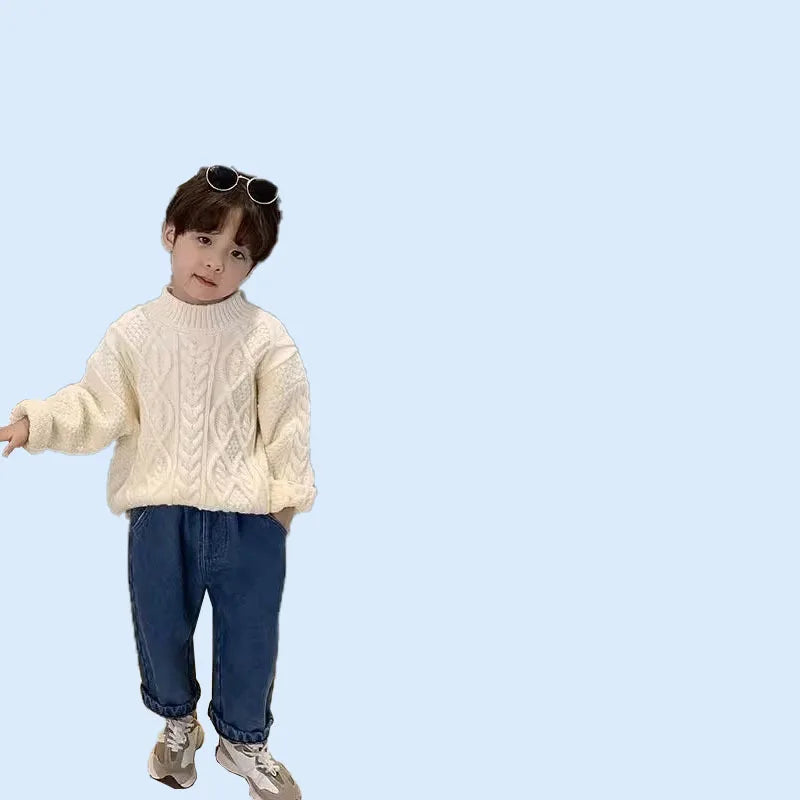 Martin Children's Clothing Pullover Sweater - GuGuTon baby store - Baby Fashion - Toddlers Outfits - Babies Outfits - Toddler Clothes - Kids Clothing - Newborn Clothes - Newborn Wear - Kids Wear - Trending Clothes - Trending Outfits - Fall Fashion - Winter Fashion - Girls Clothes - Boys Clothes - Babies Wear - Kids Accessories - KidsWear - Summer Clothes - Summer Fashion - Summer Trend - Falls Sweaters - Tops - Bottom - Jeans - Blouse - Dresses - Newborn Dresses - Toys