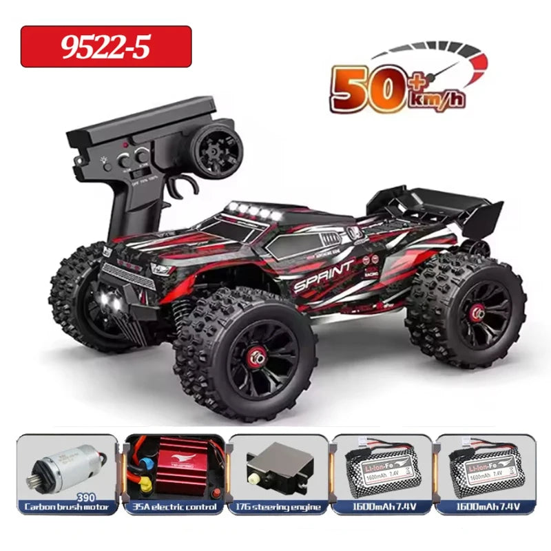 SCY 9522PRO 1:16 Brushless RC Car 85KM/H High Speed 4WD Off-Road Drift Racing Car Professional Remote Control Car vs SG116MAX